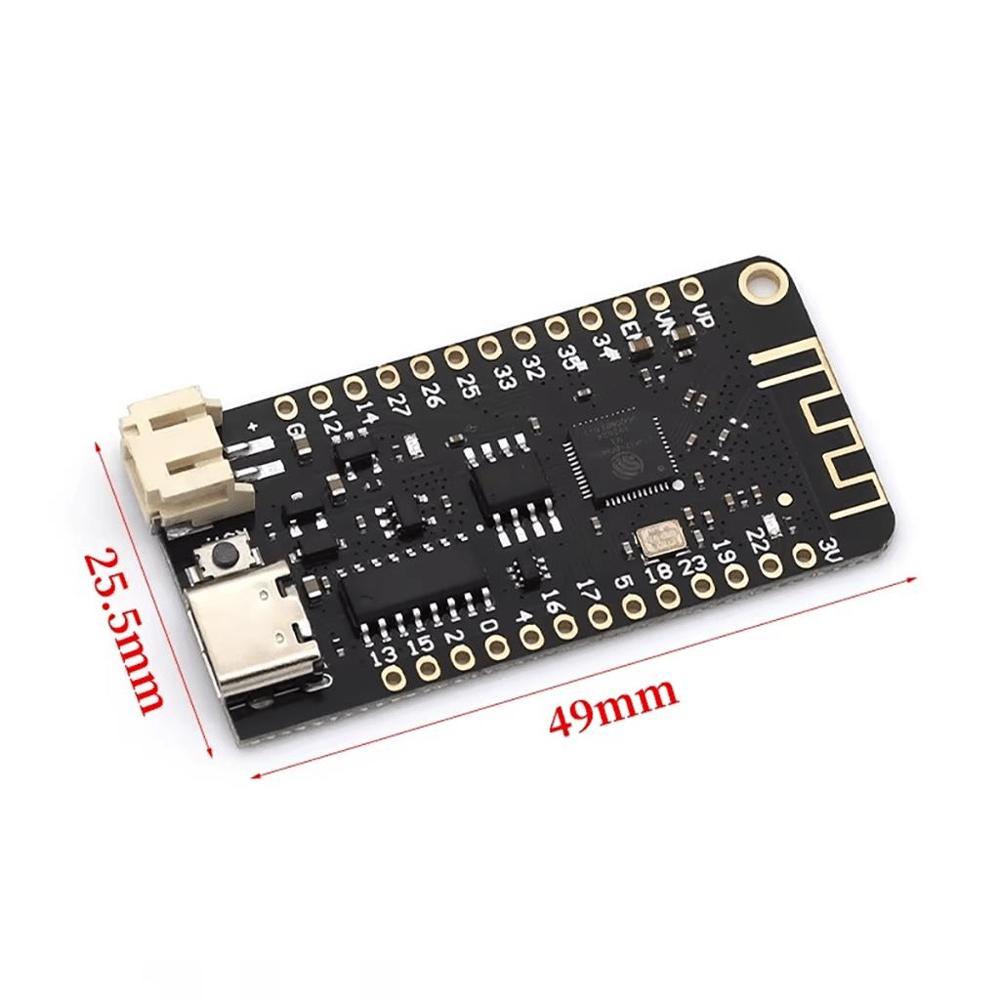 Esp32 Lite V1.0.0 Rev1 4 MB Wifi+Bluetooth Kartı-Type-C