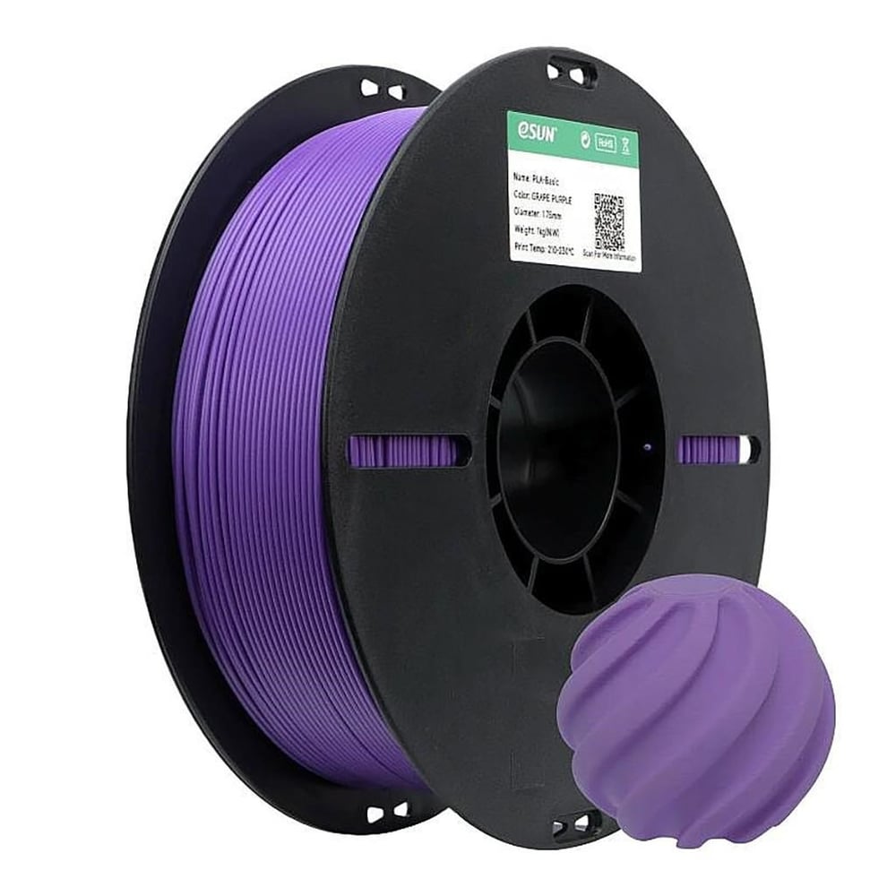 Esun PLA Basic Filament Mor Üzüm 1.75mm 1000gr