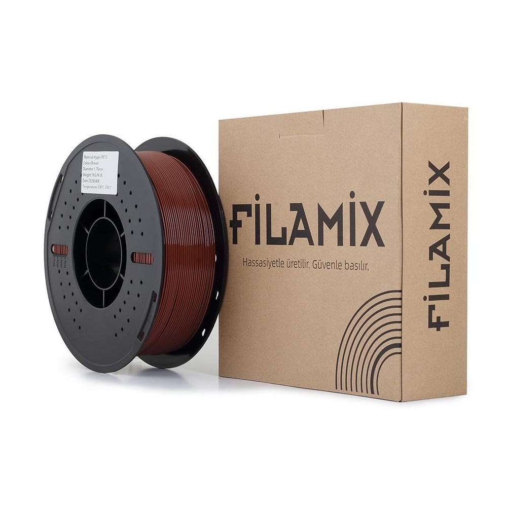 Filamix Rapid Petg Filament 1.75mm 1Kg Kahverengi