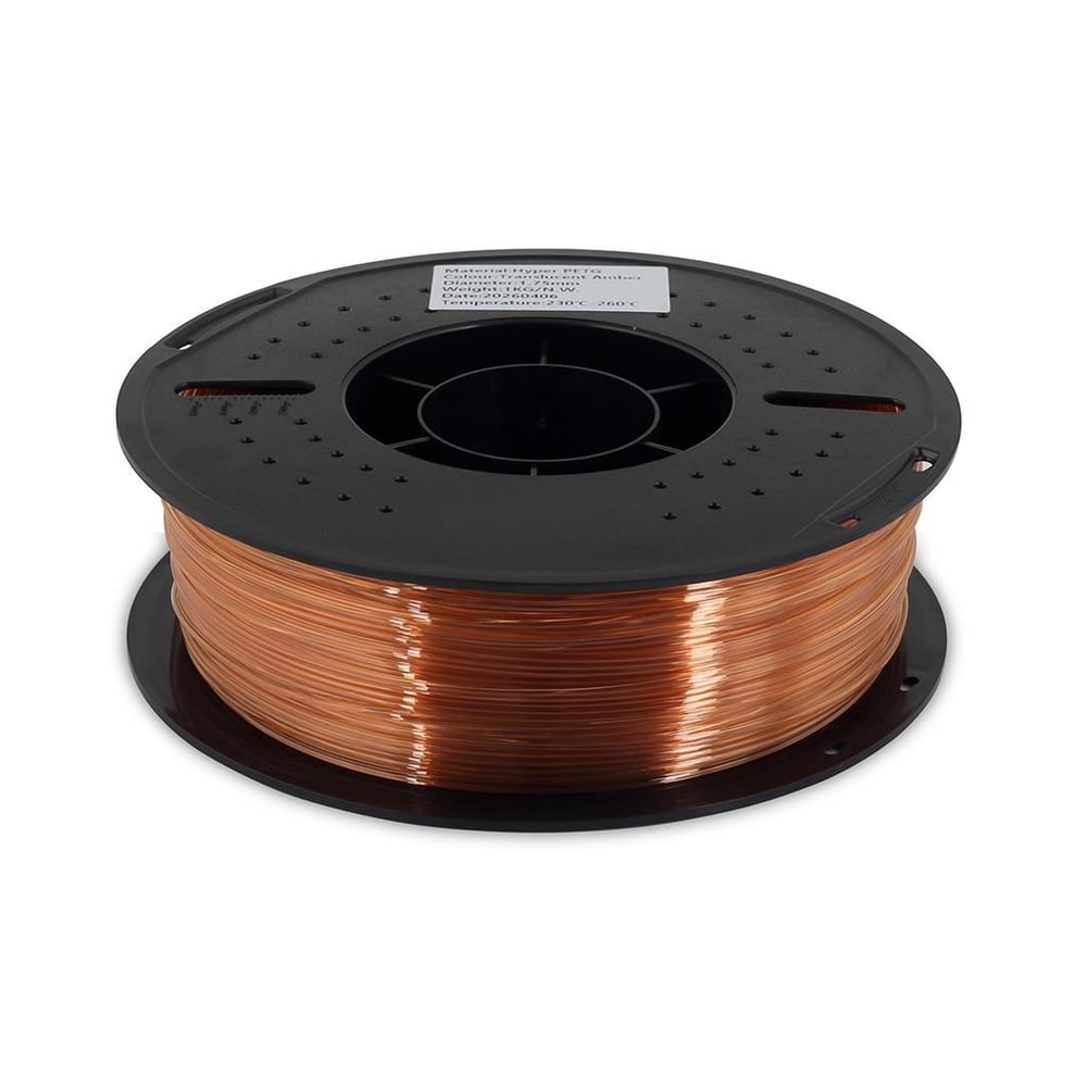 Filamix Rapid Petg Filament 1.75mm 1Kg Transparan Amber