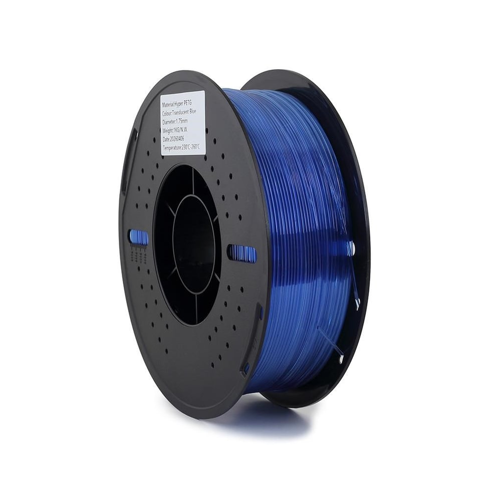 Filamix Rapid Petg Filament 1.75mm 1Kg Transparan Mavi