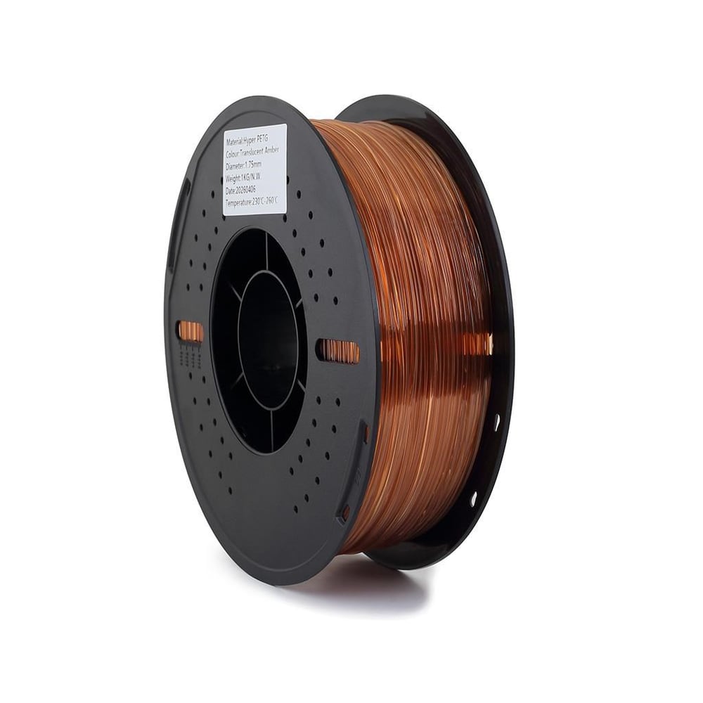 Filamix Rapid Petg Filament 1.75mm 1Kg Transparan Amber