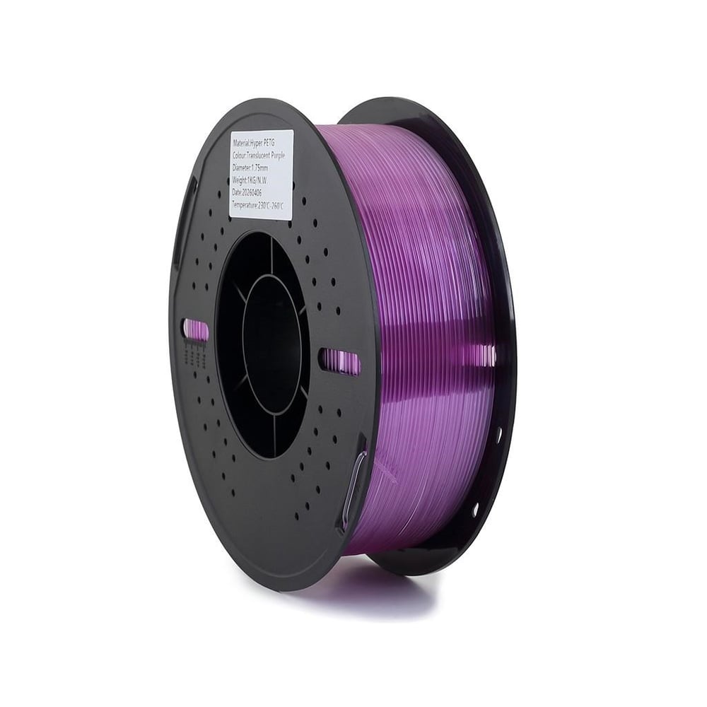 Filamix Rapid Petg Filament 1.75mm 1Kg Transparan Mor
