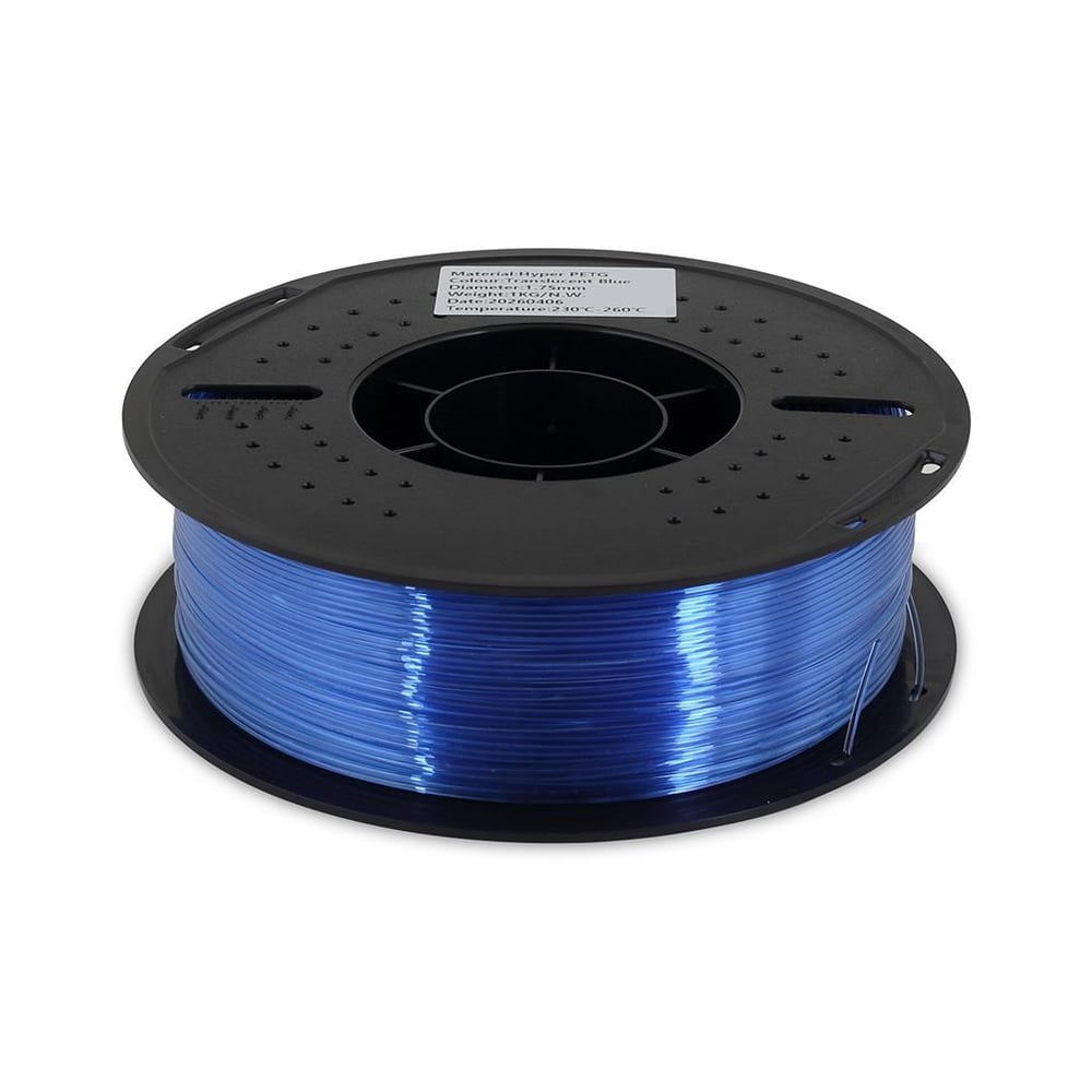 Filamix Rapid Petg Filament 1.75mm 1Kg Transparan Mavi