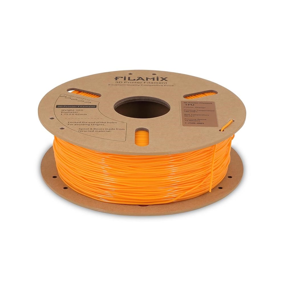 Filamix TPU 95A Filament 1.75mm 1Kg-Mor