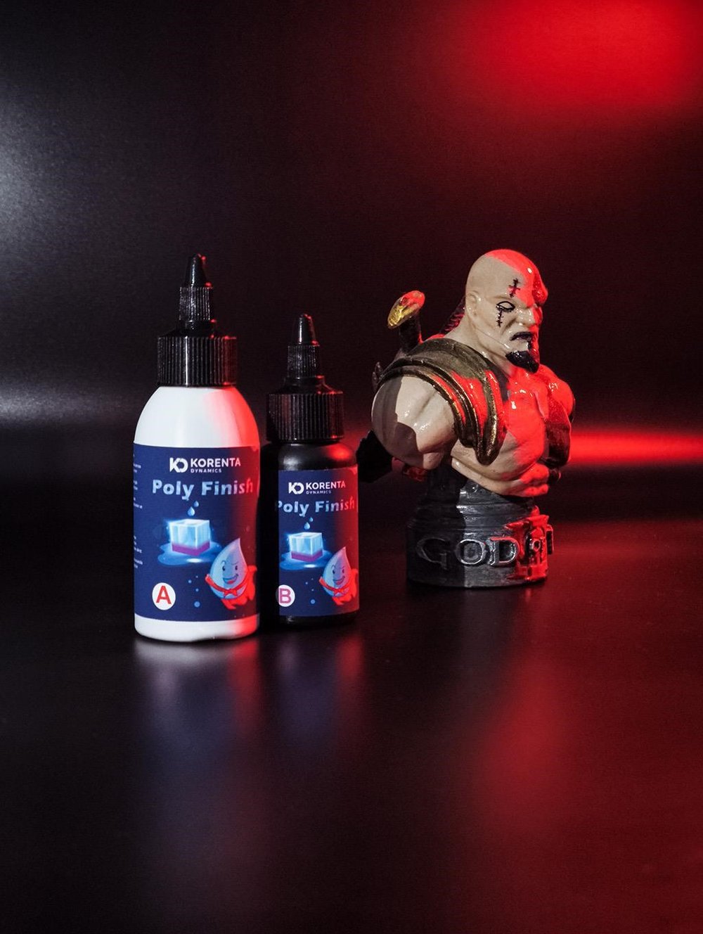 Korenta Dynamics Polyfinish Yüzey Düzeltici Reçine 150ml