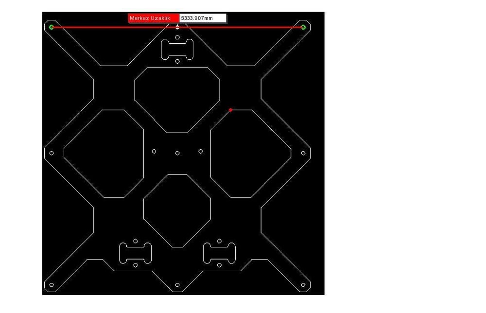 mk52 Lazer Kesim Tabla(4mm Alüminyum)