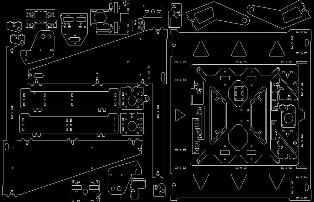 Prusa i3 Full Metal Şase