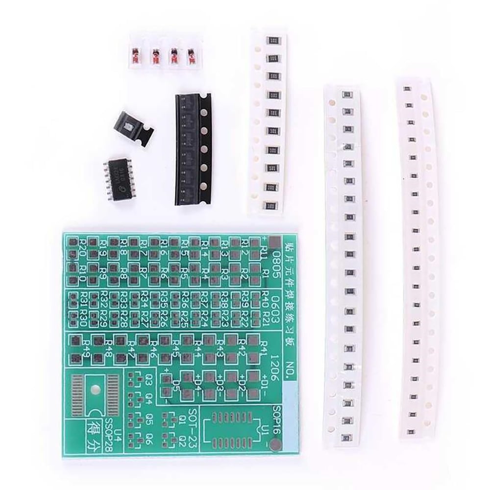 SMD Lehimleme Pratik Kartı