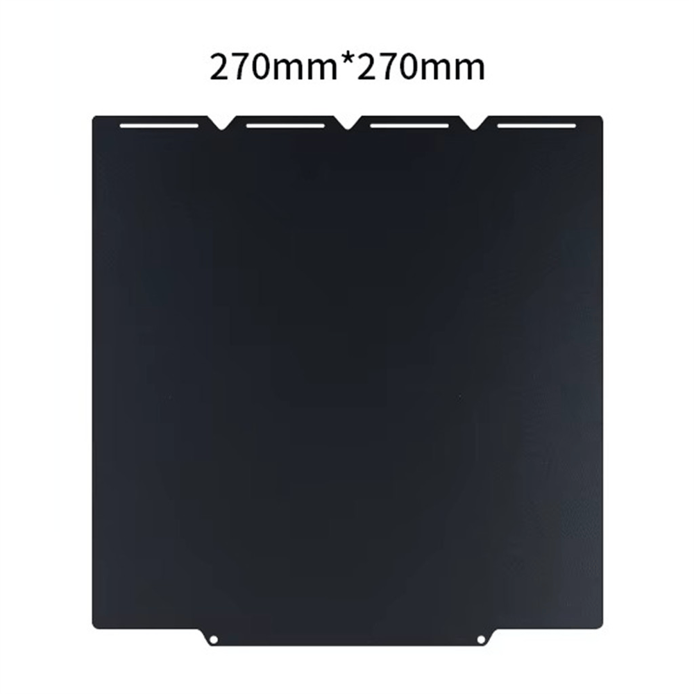 Snapmaker U1 Çift Taraflı Düşük Sıcaklık Soğuk Baskı Yüzeyi-Siyah-270x270mm