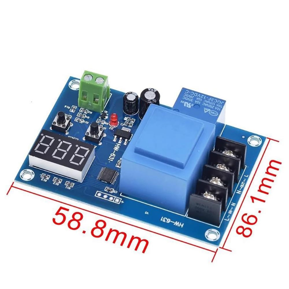 XH-M602 Lityum Pil-Akü Şarj Kontrol Devresi-3.7V-120V(AC220V Girişli)