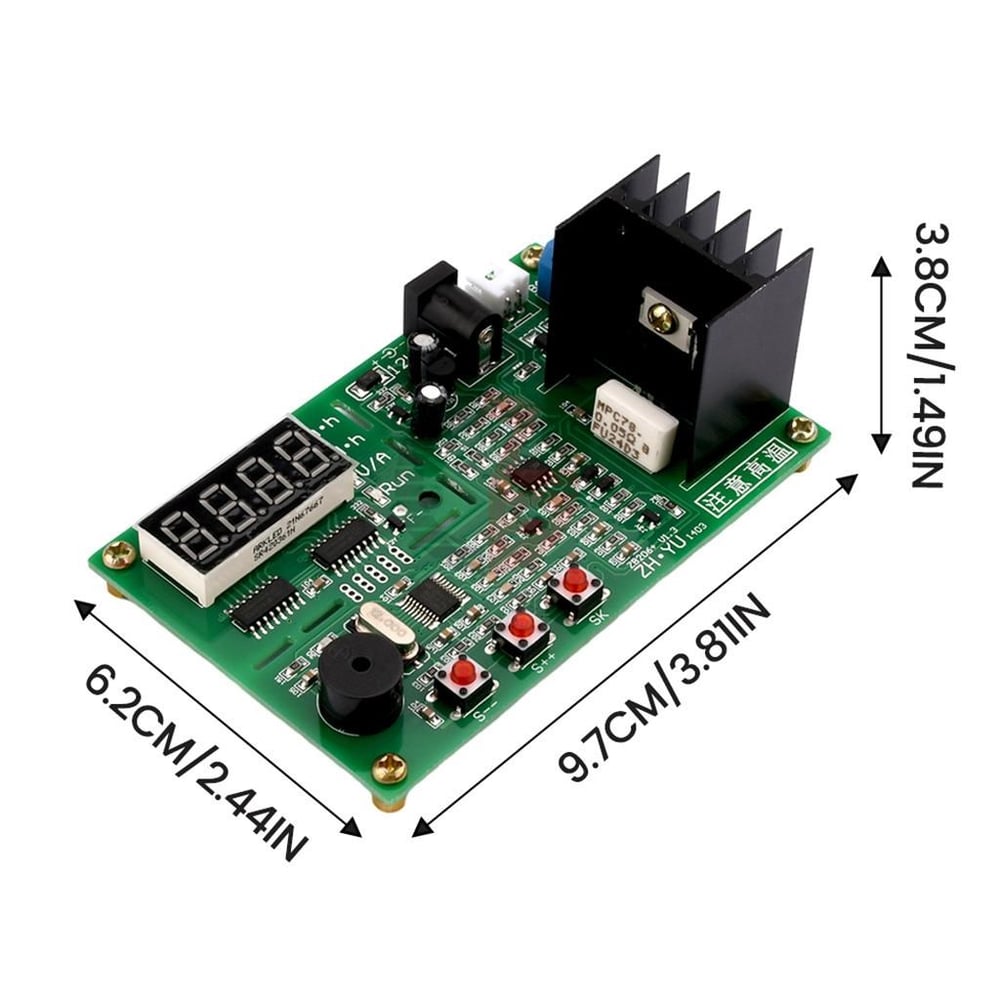 ZB206 18650 Lityum Pil Kapasite Test Cihazı-Adaptör Soketli