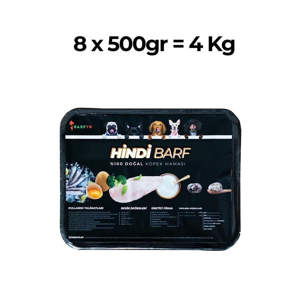Hindi Barf 4 kg Köpek Maması