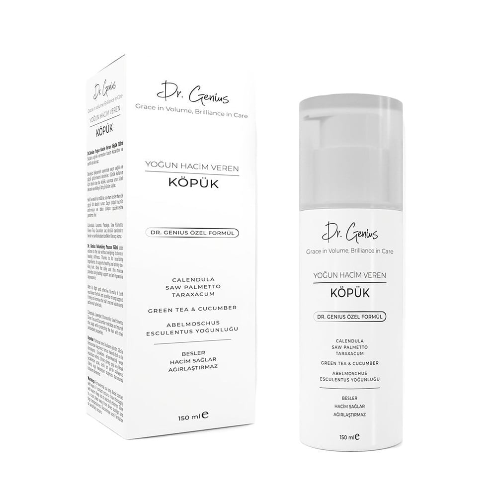 Dr. Genius Yoğun Hacim Veren Saç Köpüğü 150 ml