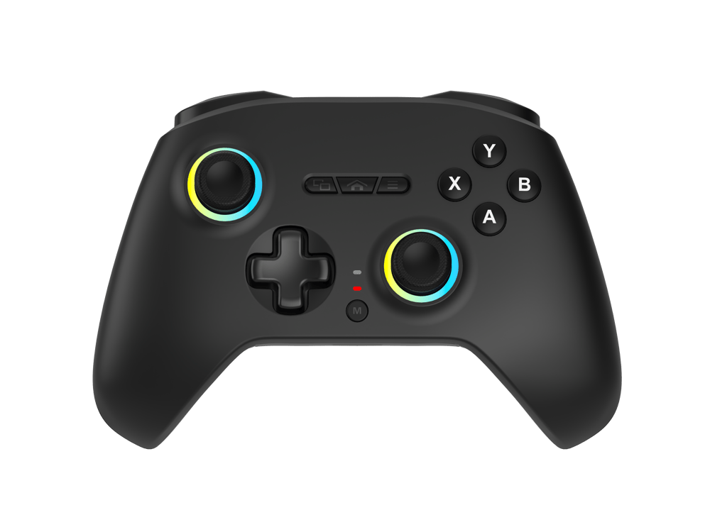 Claw's Tactical Mortal 2.4 Ghz/BT Çift Kablosuz Mod - Chromatic RGB - Makro - Silikon Switch - HALL 3D - Titreşimli - Turbo Modu - 18 Tuşlu Gamepad - Blackout Yellow