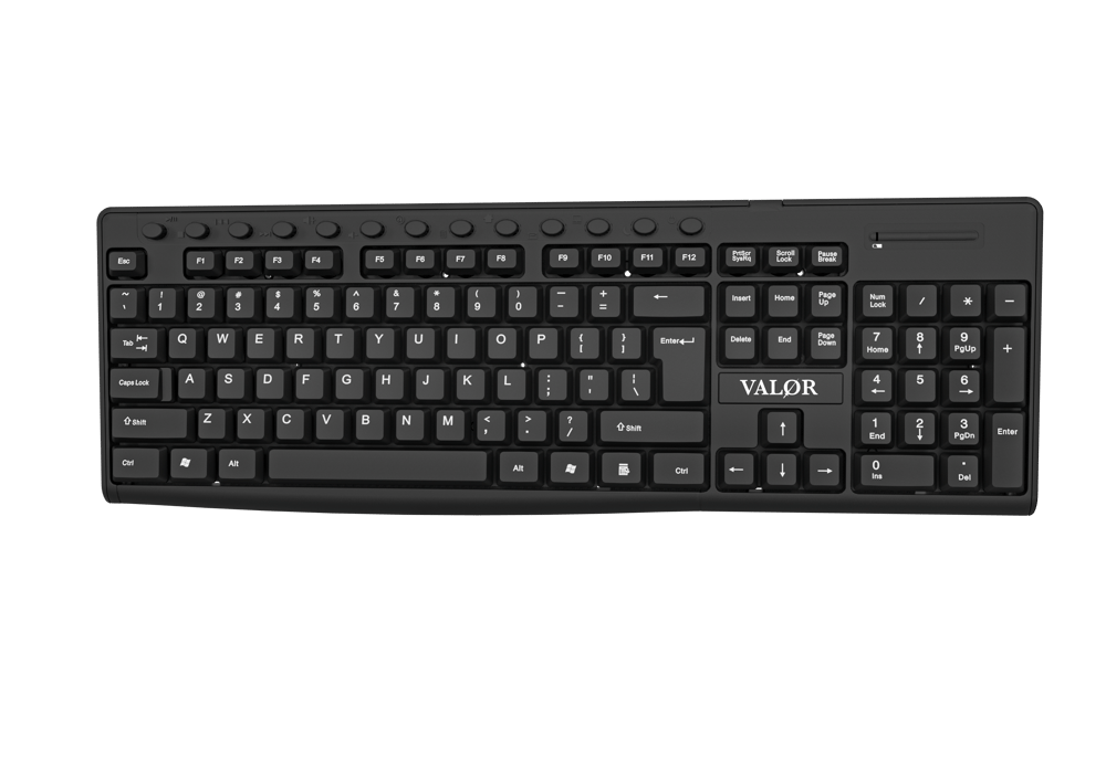 KY-100 Kablosuz 104 Tuslu Ofis Klavyesi