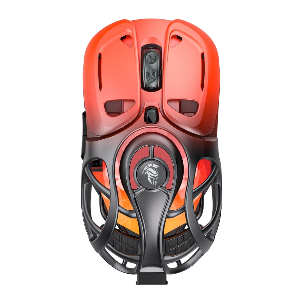 Throne Phantom Core İskelet Tasarım Ultra Hafif Kablosuz Oyuncu Mouse - 12000 DPI, Dual 1000Hz Polling Rate, 7 Butonlu RGB Tri-Mode Gecikmesiz Gaming Mouse - Redmoon
