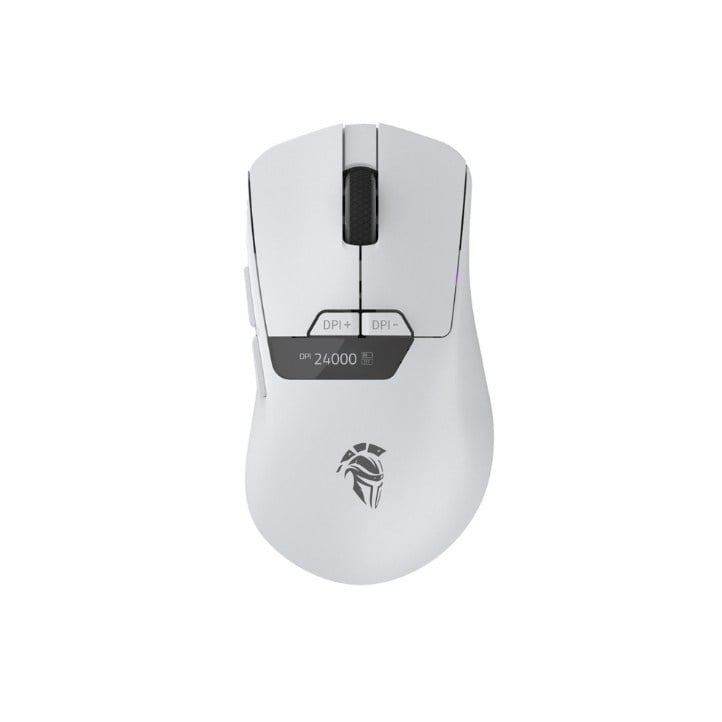 THRONE Reflex Core 24.000 Dpi PAW 3311/2K OLED Ekran & Yazılım PTFE Gaming Mouse (2.4Ghz + BT + Type-C)