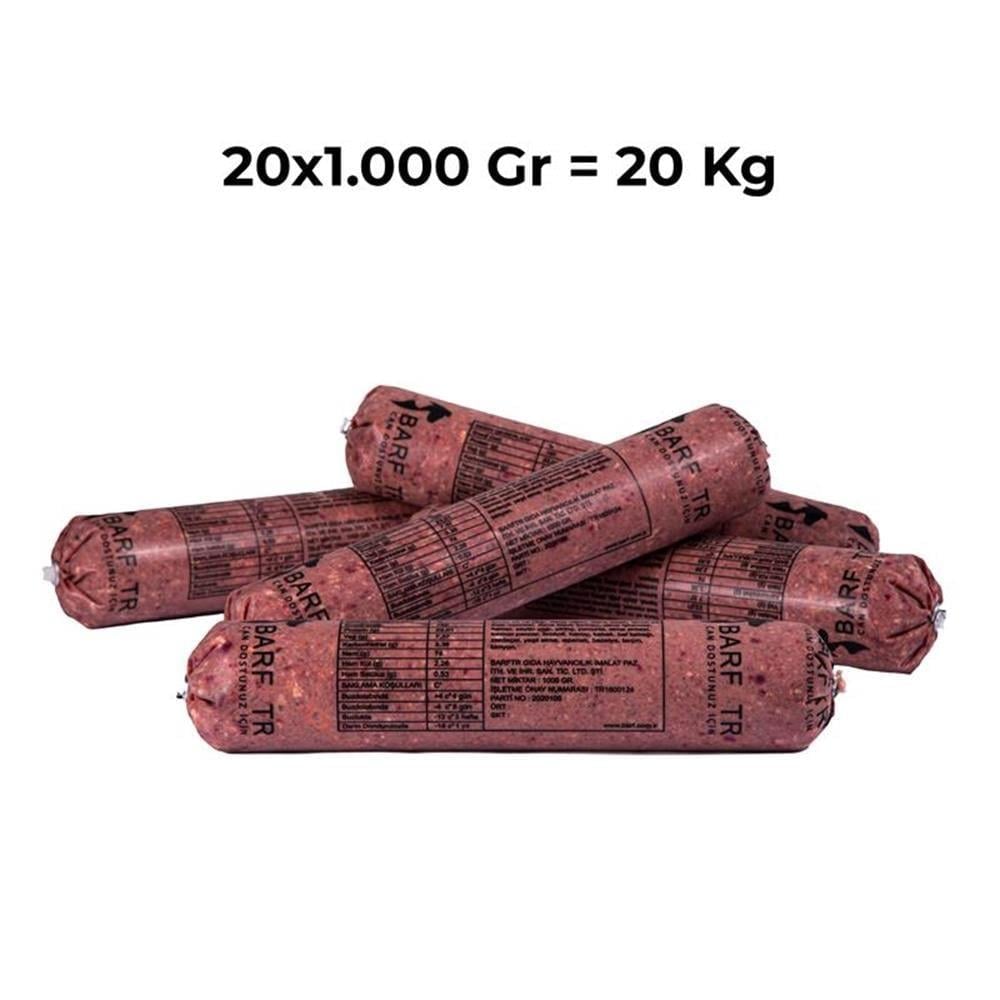 Mix Barf 20 kg Aç Bitir Paket Köpek Maması
