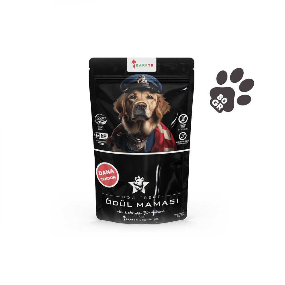 Dana Tendon Çiğnemelik Atıştırmalık Ödül Maması 80 GRAM Köpekler İçin