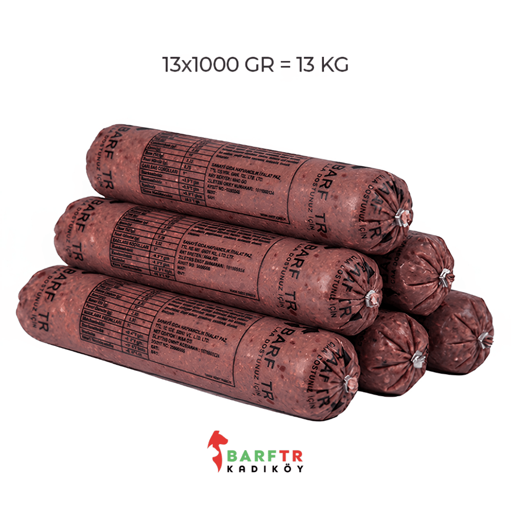 Mix Barf 13 kg Aç Bitir Paket Köpek Maması
