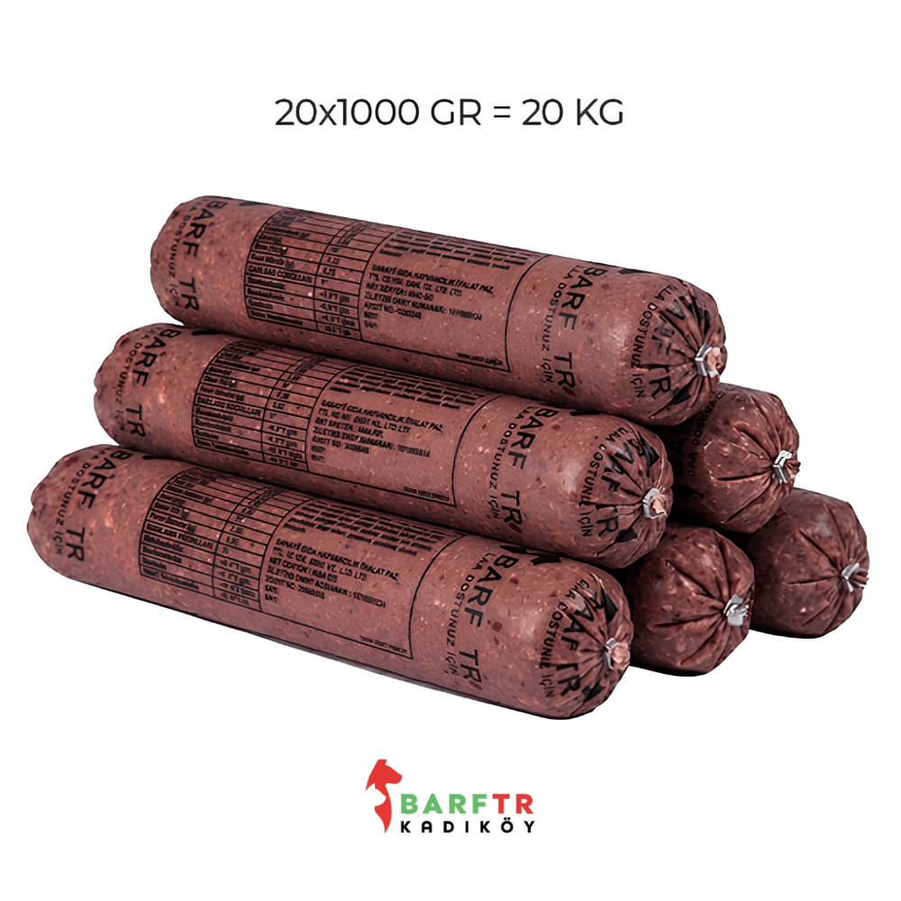 Mix Barf 20 kg Aç Bitir Paket Köpek Maması