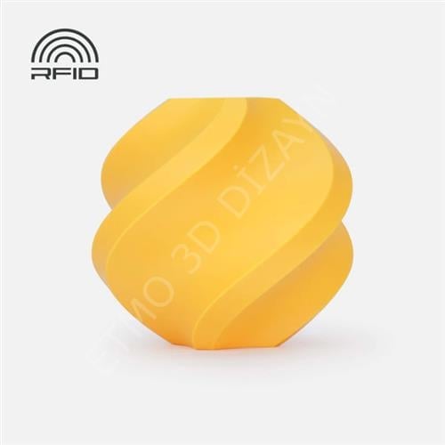 Bambu ABS Tangerine Yellow With Bambu Reusable Spo