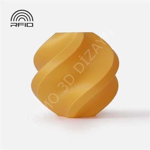Bambu PLA Basic Gold With Bambu Reusable Spool