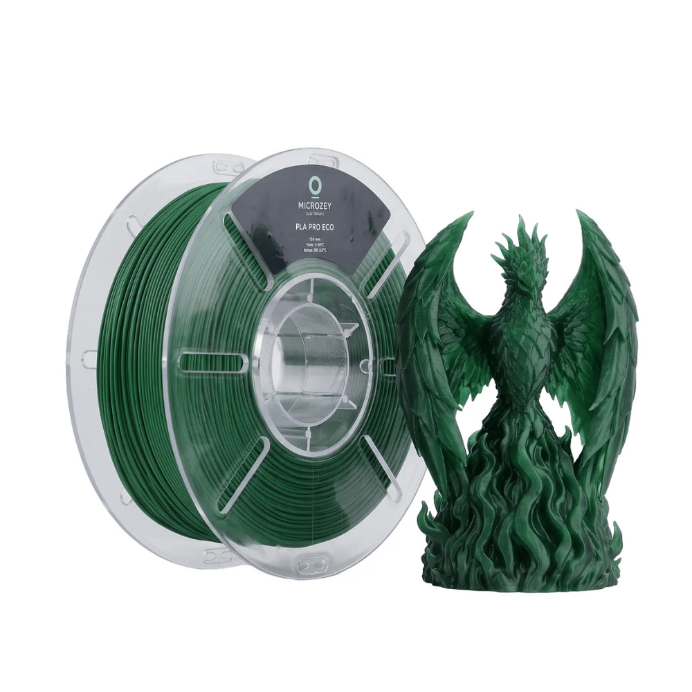 Microzey PLA Pro Max Ahşap Botanik Yeşil Microzey Filament 1.75 mm 1kg