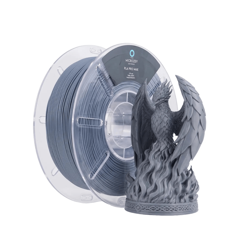 Microzey PLA Pro Max Antrasit Gri Microzey Filament 1.75 mm 1kg