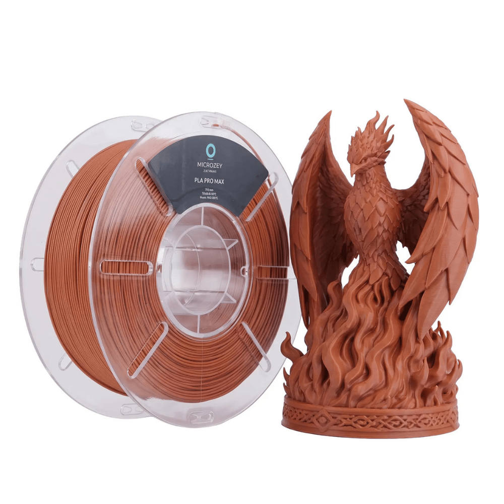 Microzey PLA Pro Max Kiremit Microzey Filament 1.75 mm 1kg