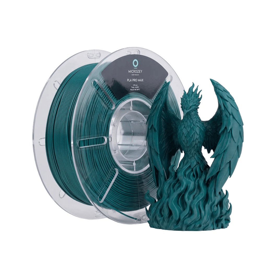 Microzey PLA Pro Max Zümrüt Yeşili Microzey Filament 1.75 mm 1kg