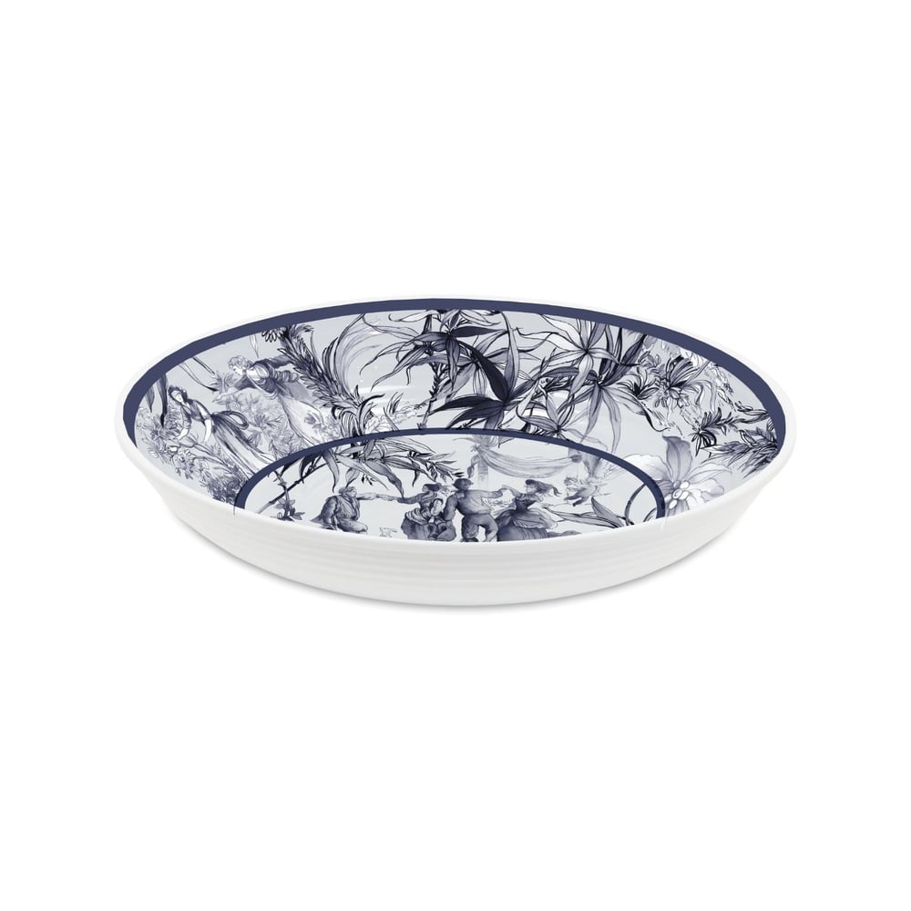  Baci Milano Versailles Oval Melamin Servis Kasesi 33x23 cm