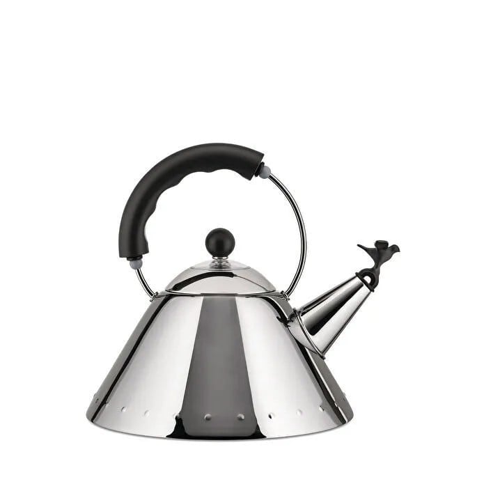 Alessi Kettle Kuş 2 Lt Siyah 