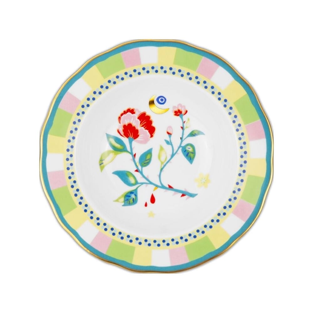 Baci Milano Mamma Mia Karanfil Desenli Tabak 22 cm Önceki Sonraki Baci Milano Mamma Mia Karanfil Desenli Tabak 22 cm