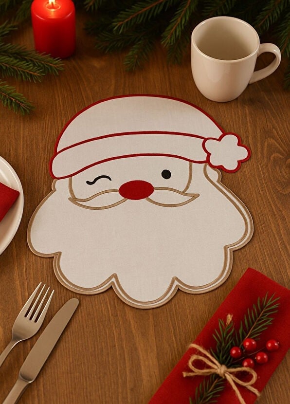 Mariaida Home Santa Beyaz Keten Amerikan Servisi