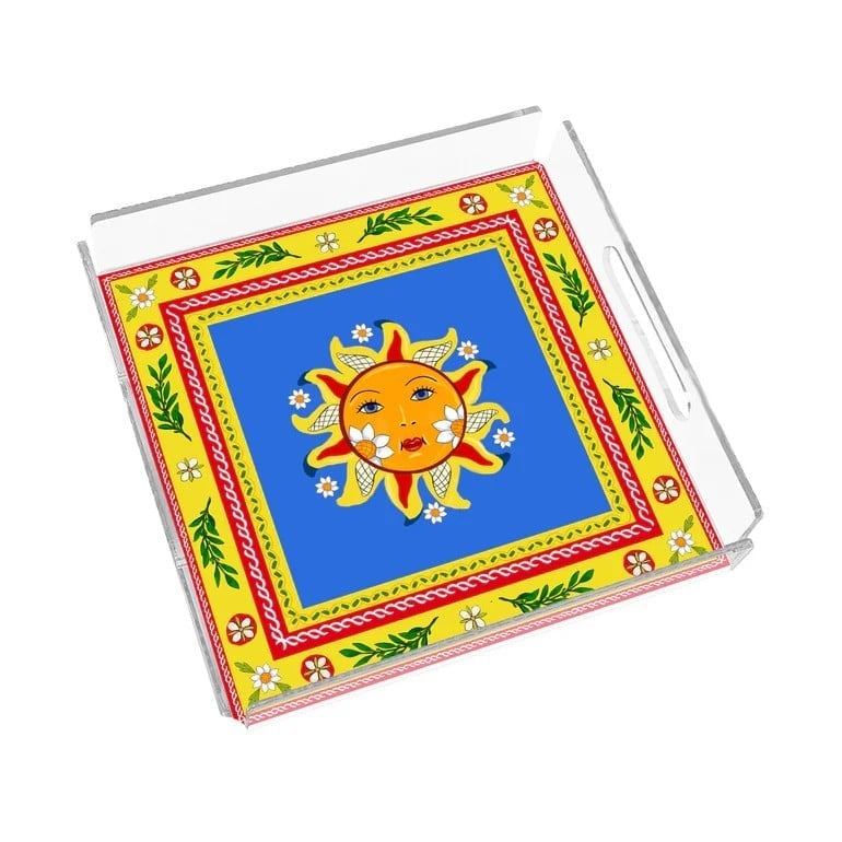 Sivella  Lumira 35x35 Pleksi Tepsi