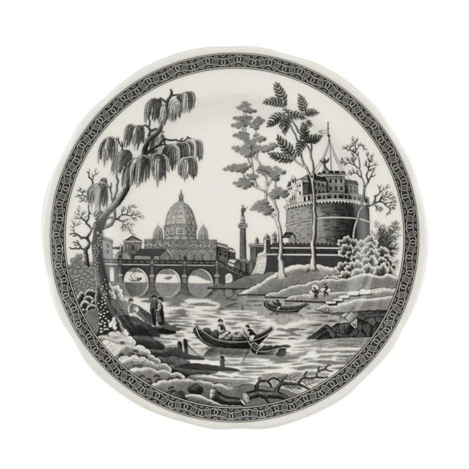 Spode Heritage Black Italian 27 Cm Yemek Tabağı