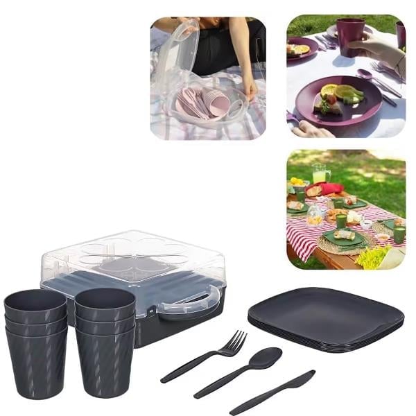 6 Kişilik Piknik Seti