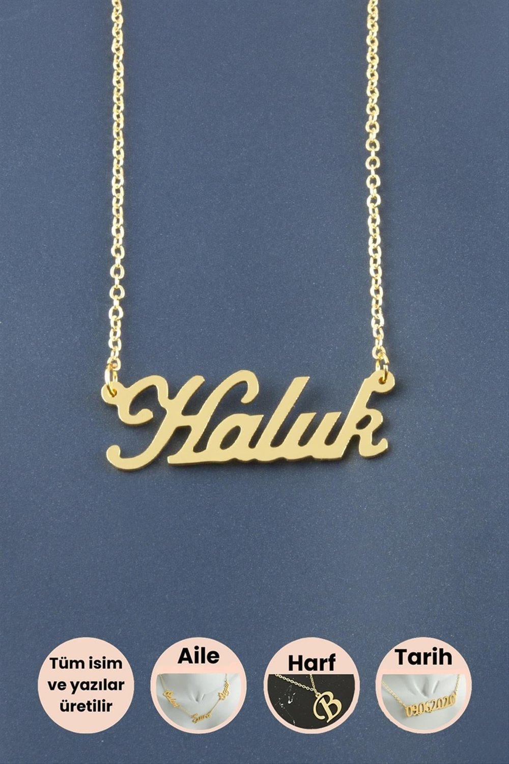 Haluk İsimli Kolye