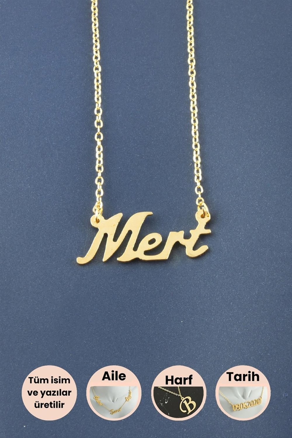 Mert İsimli Kolye