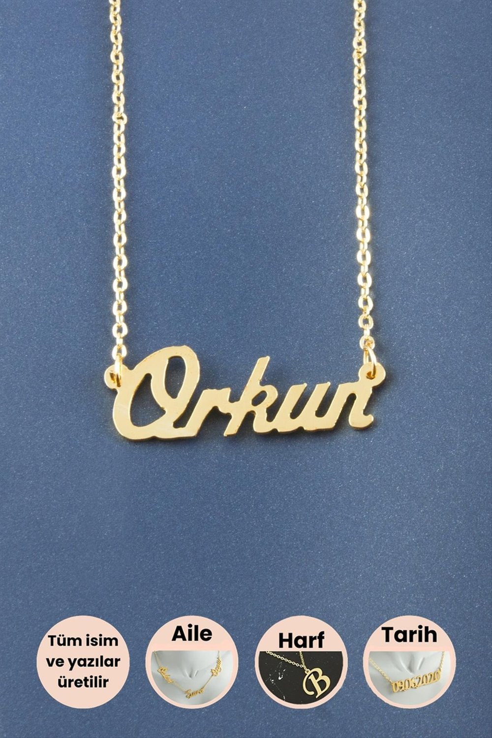 Orkun İsimli Kolye
