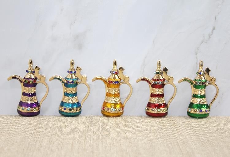 Swarovski Taşlı Minik Figür - Mini İbrik