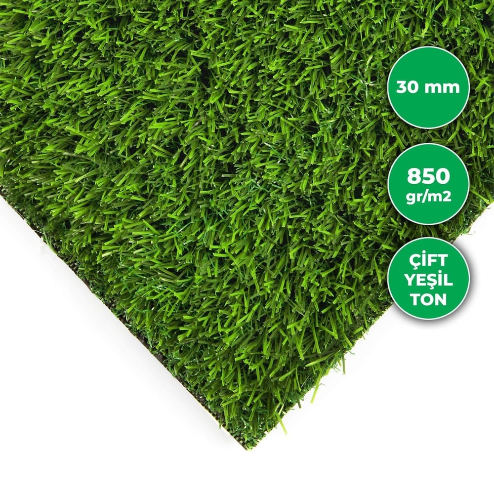 30mm Premium Luxury 2000 gr Yeşil Otlu