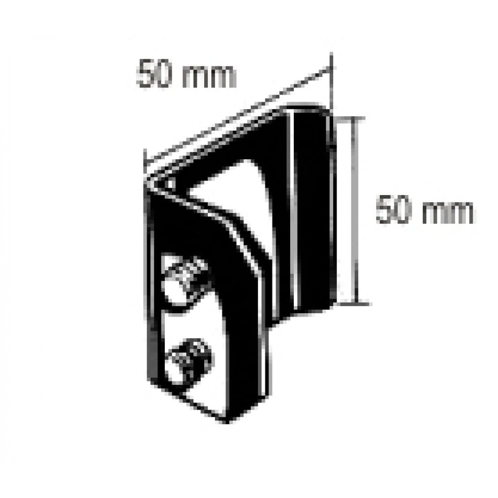 36.7490.50 Bıçak/Finochietto Sternum Ekartörü İçin 50x50mm Çift Alüminyum