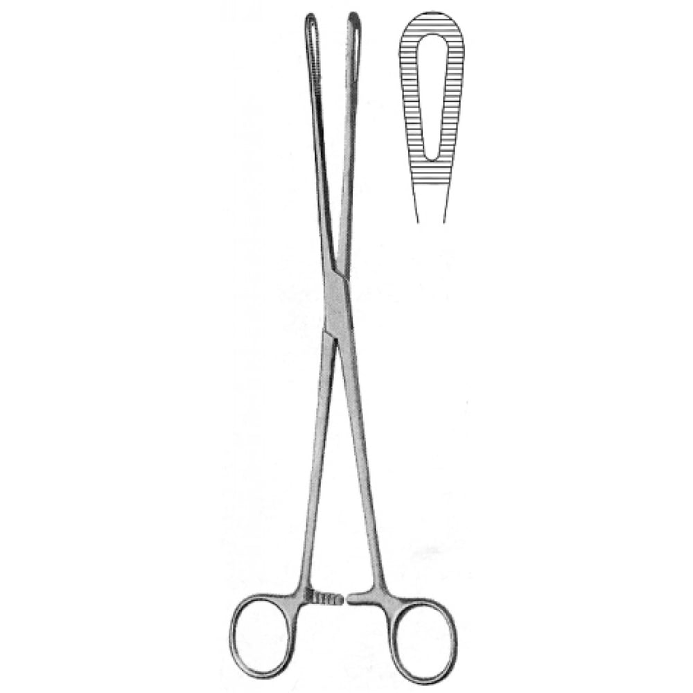 16.0074.18 Rampley Sünger Tutma Forsepsi 18cm