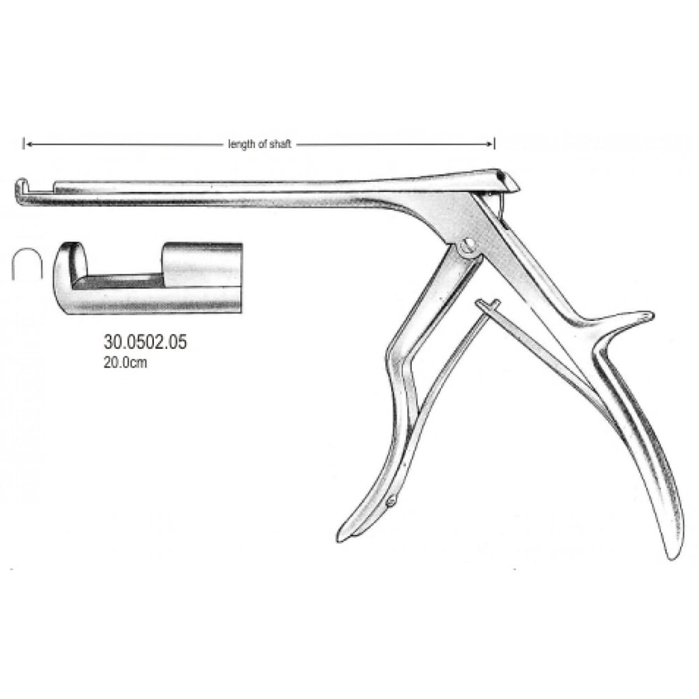 30.0502.05 Colclough Panç Yukarı Kesim 5mm, 20cm