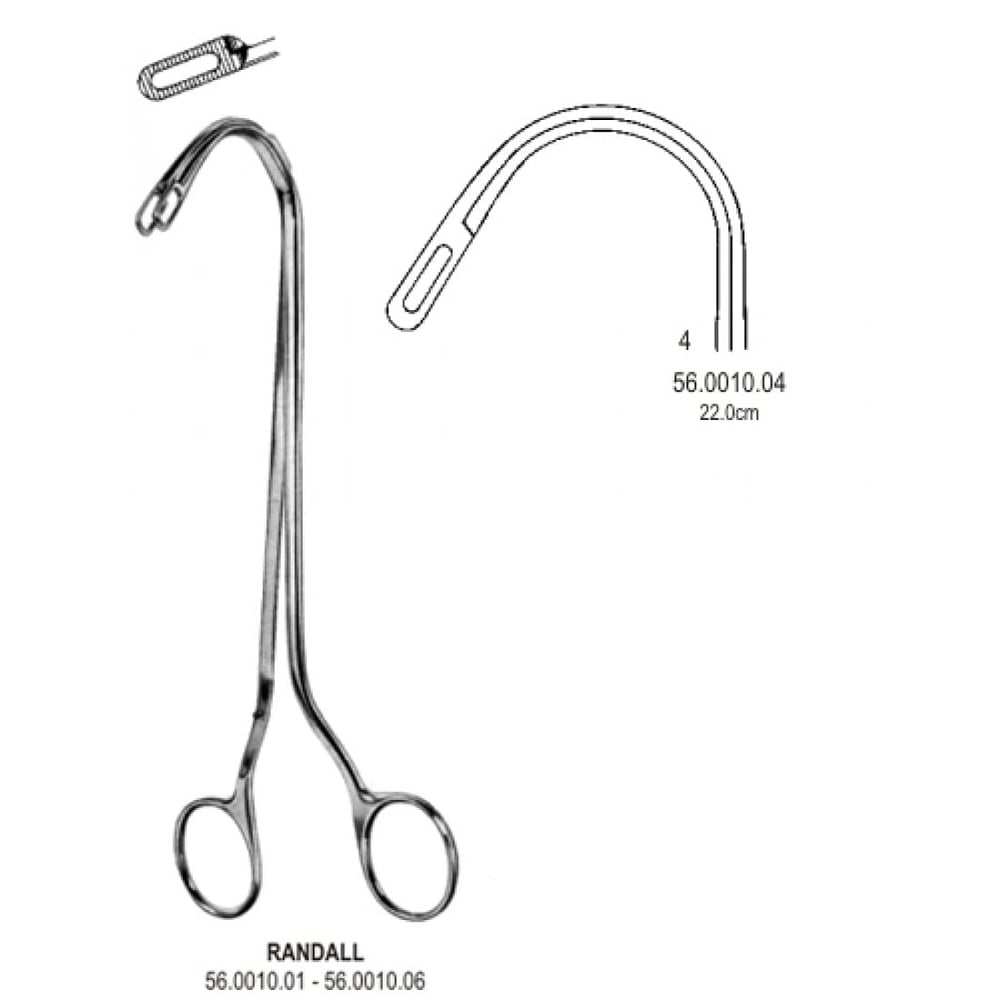 56.0010.04 Randal Böbrek Taşı  Forsepsi 22cm, Fig.4