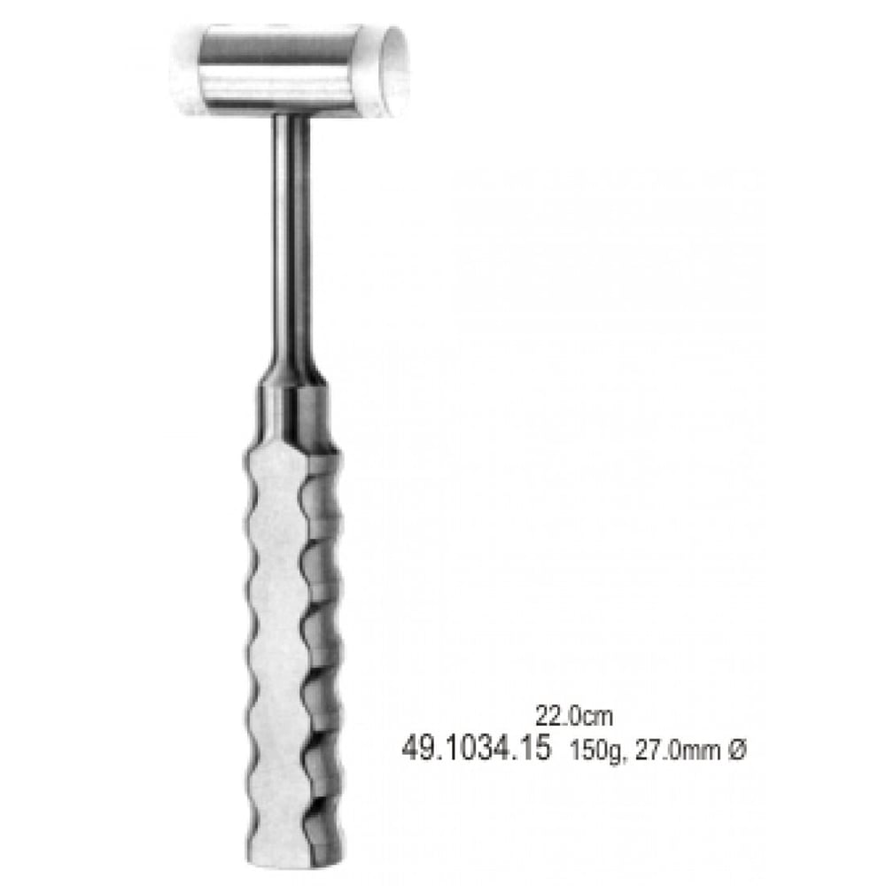 49.1034.15 Kemik Çekici , Uçları Değişebilen 150g Ø27mm 22cm