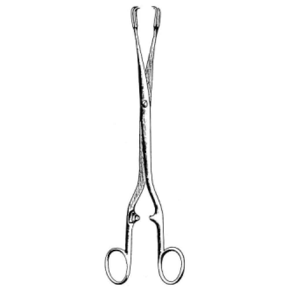 60.0606.26 Schroeder Vulsellum Forseps Düz 26cm